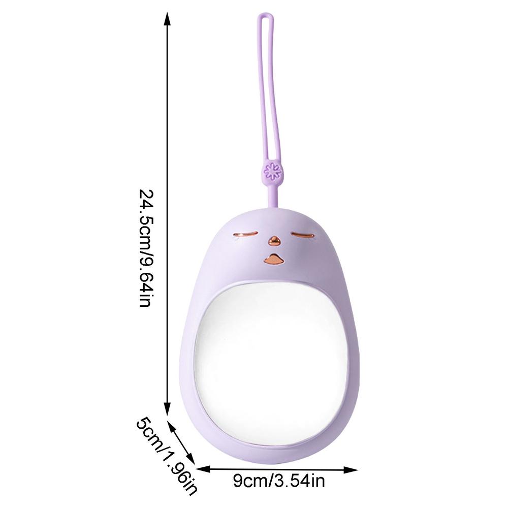 

USB грелка для рук, электронная грелка для рук со шнурком, милая USB грелка для рук, портативная грелка для рук для сохранения тепла во время походов фиолетовый