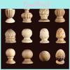 Cabinet Vintage Seat Carved Wood Feets European Style Home Decor Applique Ornament Furniture Sofa Legs Decoration Accessories