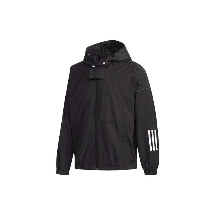 adidas Jackets Men's Black Hooded Moderate Other ED1931