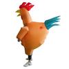 Pineapple Chicken Inflatable Costume - Funny Rooster Mascot for Stage Performances
