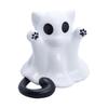 Halloween Ghostly Kitten Toy Doll Waterproof PVC Kitten Figurine Desktop Ornament For Tabletop Mantels Garden Display