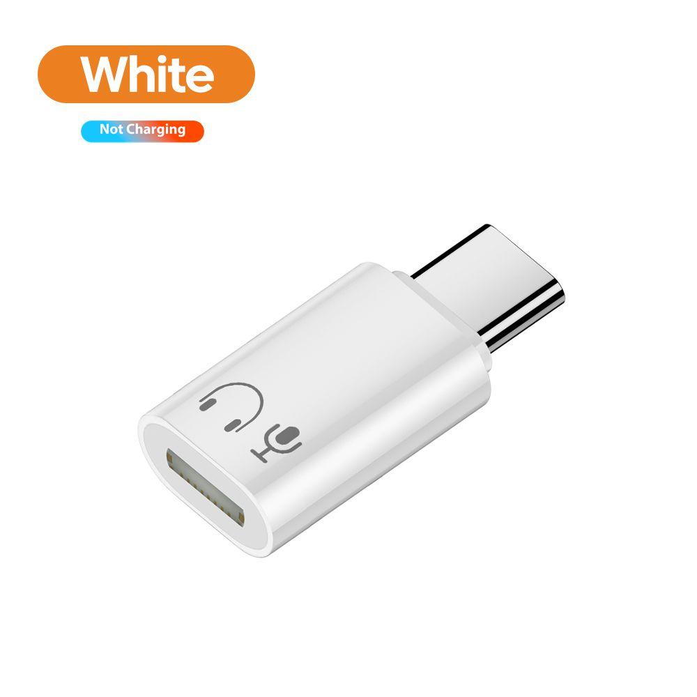 

Аудіоадаптер для навушників Type C to Lightning для iPhone 15 16 Pro Max Samsung iPad MacBook USB C Адаптер Конвертер для навушників білий