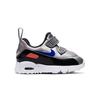 Nike Air Max Tiny 90 Slip on Cushioning Low top Running Shoes Metallic Silver Infant And Toddler 881924-017