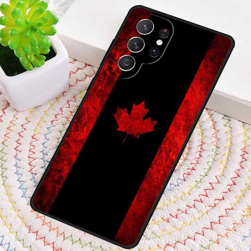 Canadian Flag Phone Case for Samsung Galaxy Note 10 Pro S26 Ultra S23 S24 FE S25 S21 S22 PLUS Shockproof Cove