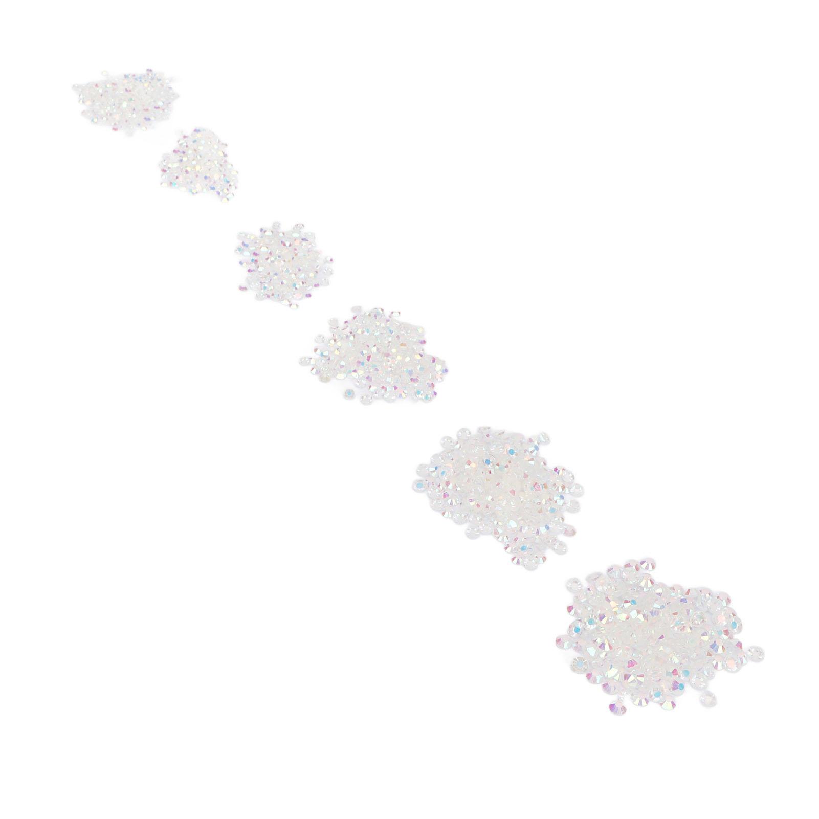 

Nail Rhinestones Glue Fixing Glas Coloured Glaze 3D Shiny Attractive Flat Bottom DIY Decorative Rhinestone Makeup