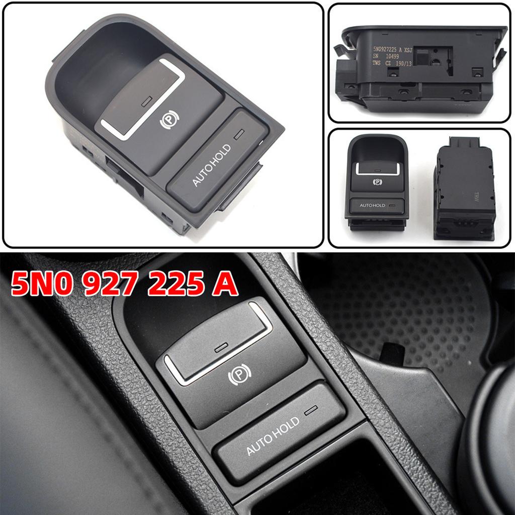 Replacement Plug Play Auto Electronic Parking Brake Switches Button 16 Pin Direct Fit 5N ABS Black Actuator 5ND927225A