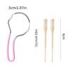 Precision Facial Hair Removal Device Spring Loaded Epilator for Women Upper Lip Hair Remover Beauty Tool for Smooth Skin