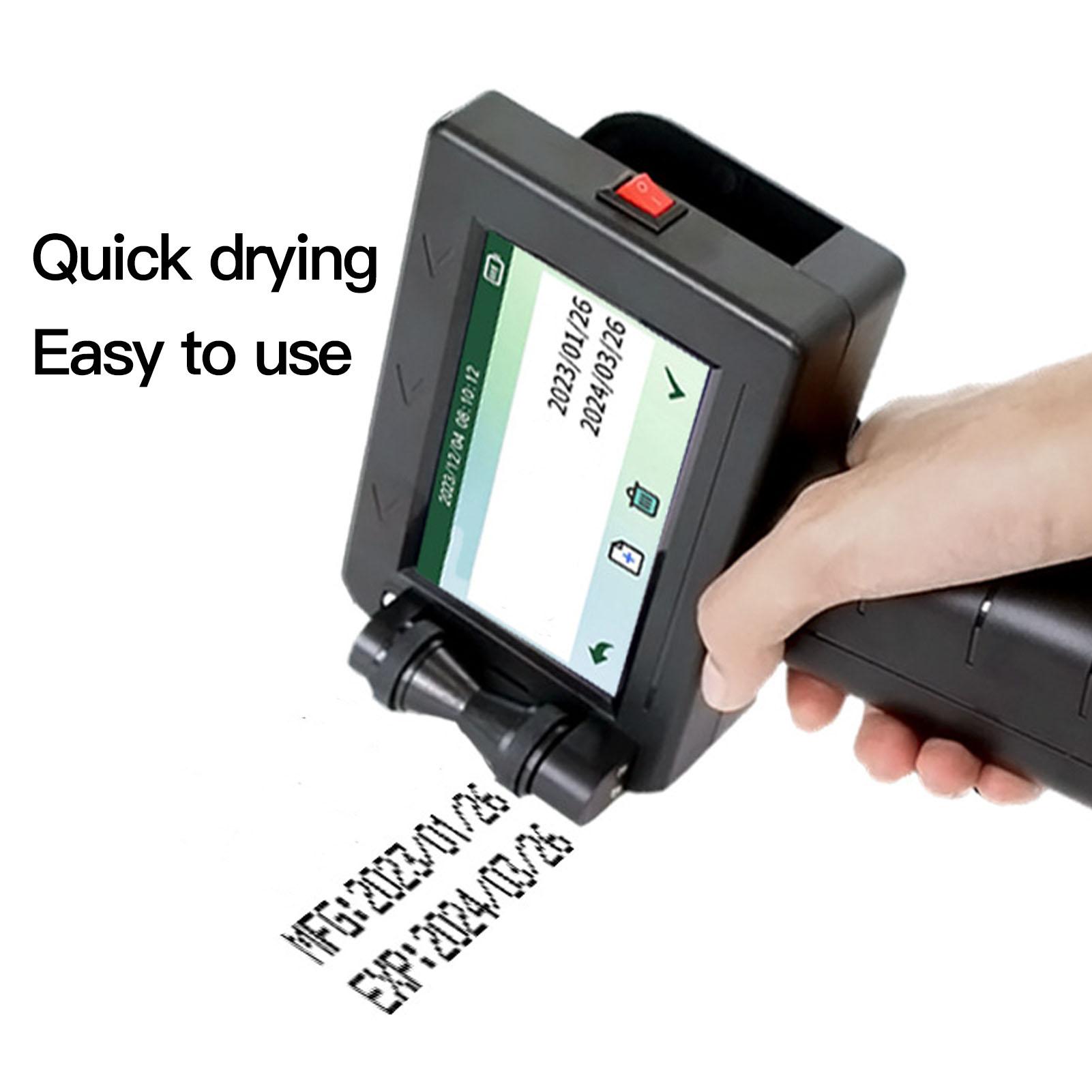 12.7mm Handheld Inkjet Printer 4