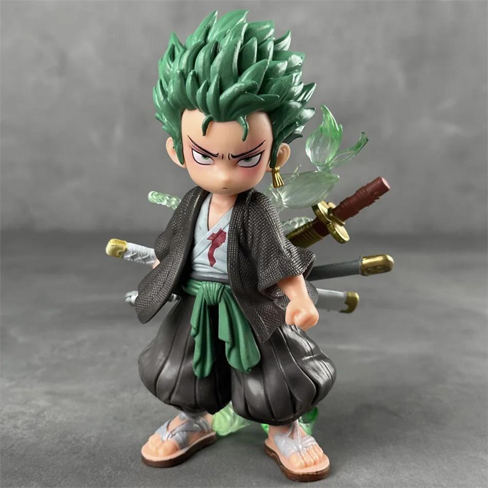 Yiran Toy 1 Zoro One Piece Figures Roronoa Zoro Action Figures Pvc Anime Figurine Model Collection Ornamen Toys Birthday Beautiful Gifts