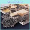 Vintage Style Alloy Flower Pendant Necklace For Women And Holiday Gifts