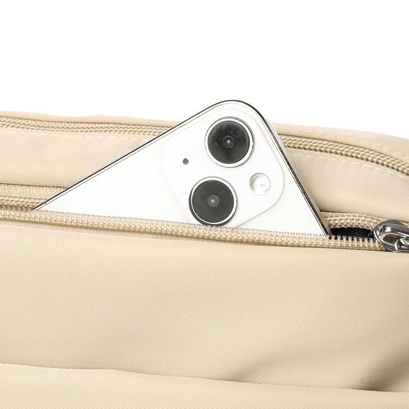 Lightweight Water-repellent Nylon Crossbody Small Square Bag Women's Shoulder Mobile Phone Bag