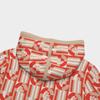 Fila 2023 Winter New Fashion Casual Comfortable Full Print Warm Sweater Women Sweater Crimson-Red F11W344403F-RD