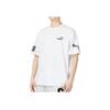 Puma American Retro Logo Print Crew Neck Short Sleeve T-Shirt Men Tops White 676675-02