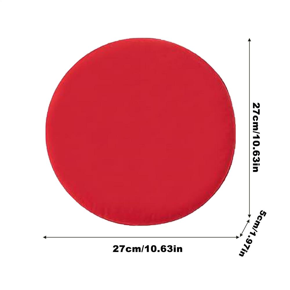Чехлы на табурет Противоскользящие 3 шт Моющиеся накладки Подушки для барного стула Круглые Для дома Отеля Стойки Кухни Барного стула Диаметр 11-14 красный 3450₽