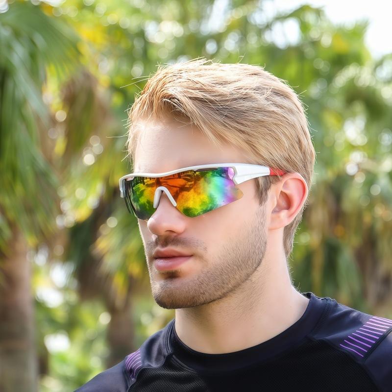New Men's Outdoor Bicycle Cycling Glasses Women's Sports Sunglasses Protective Sunglasses 8310