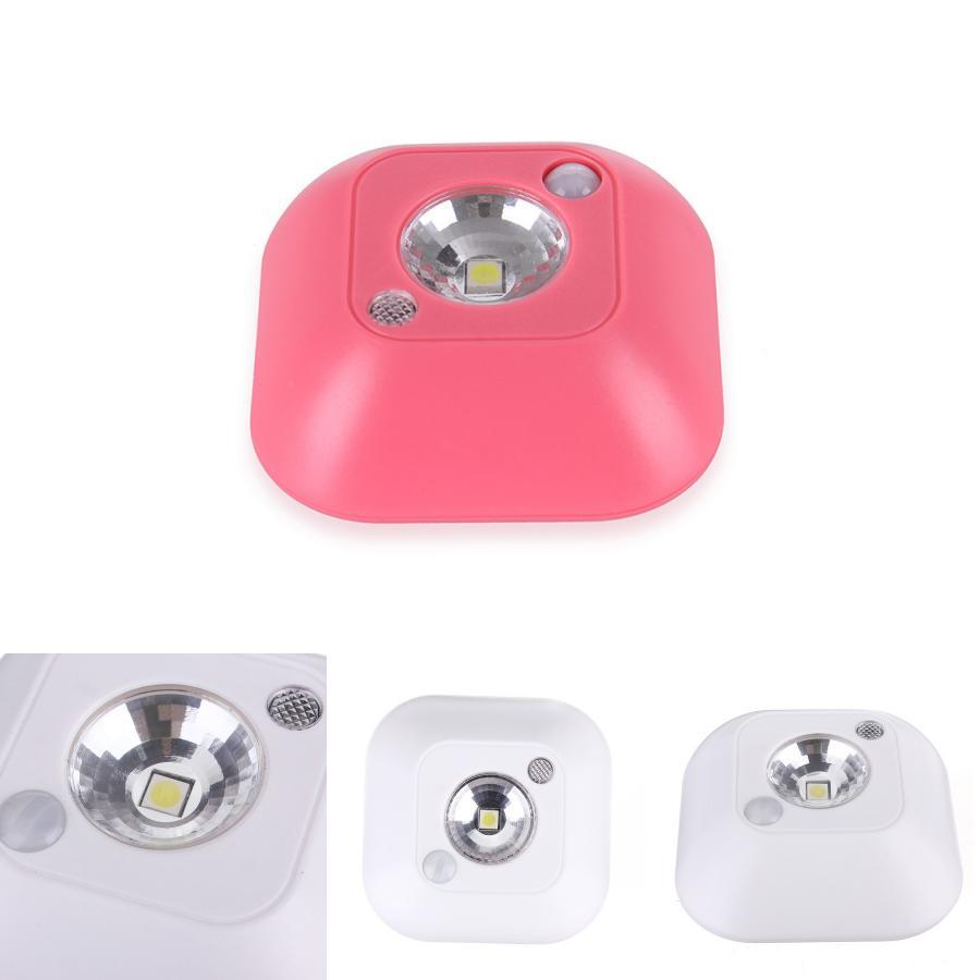 Body Induction Human Led Night Light Auto On Hallway Cabinet Home Gifts Decor