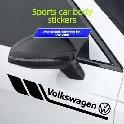 W160for Bora, Passat, Sagitar, Magotan, Teramont and T-Roc, Scratch Covers the Door Decal Sticker
