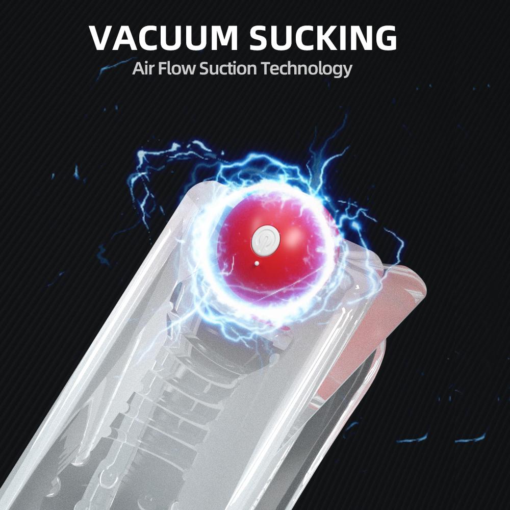 Pánská masturbační nádobka na výstřik Výkonná nádobka na sací masturbaci Vibrátor na vaginální penis Sexuální stroj pro muže Sexuální hračky pro dospělé