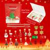 Weihnachts-Countdown Adventskalender Blindbox Weihnachts-Themen DIY Armband