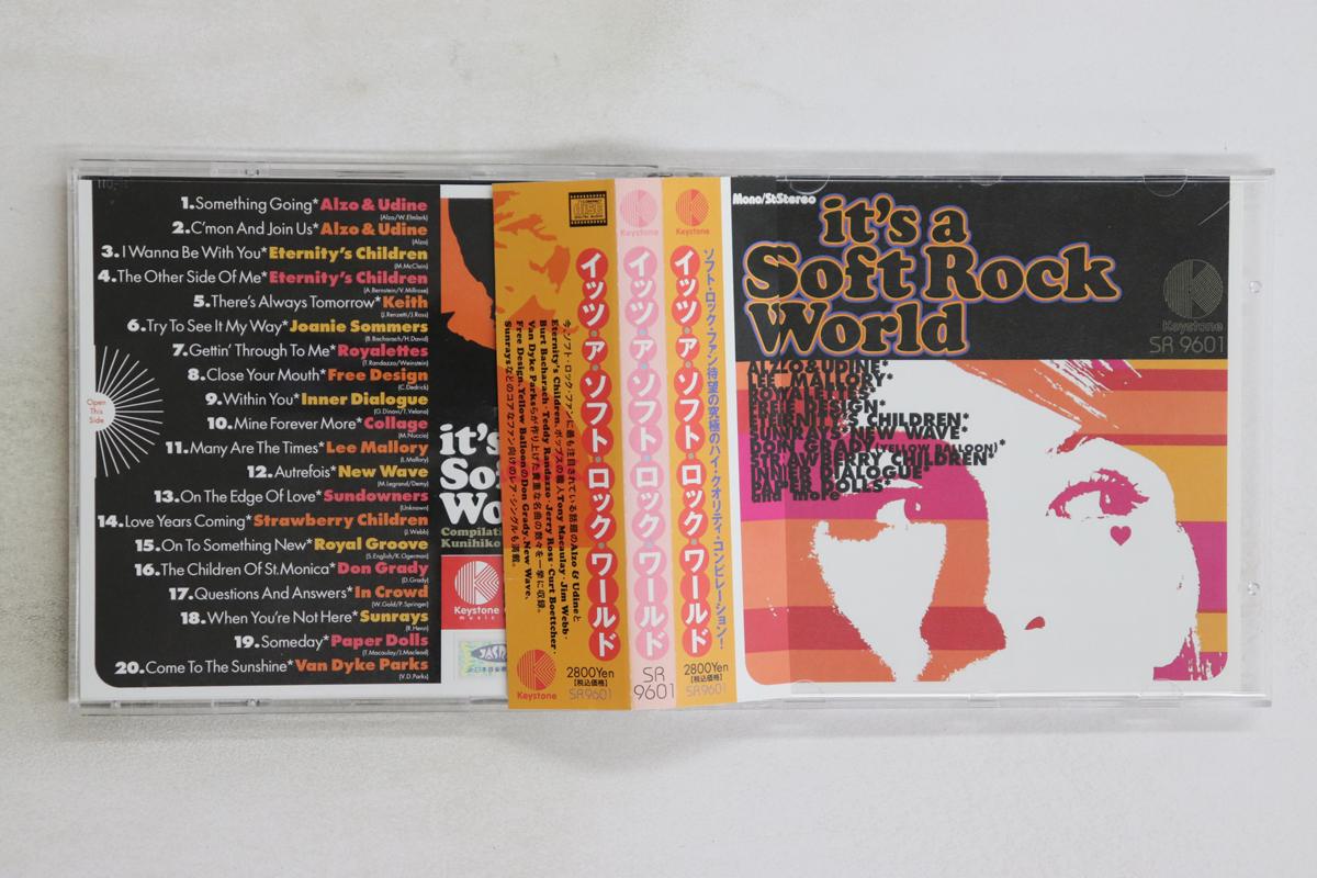 

CD VARIOUS - It s A Soft Rock World SR9601 Keystone Music 1996 Japan Obi Rock Used
