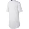 Nike T-Shirt Letter Print Single Button Short Sleeve American Vintage Kids Tops White DZ3688-100