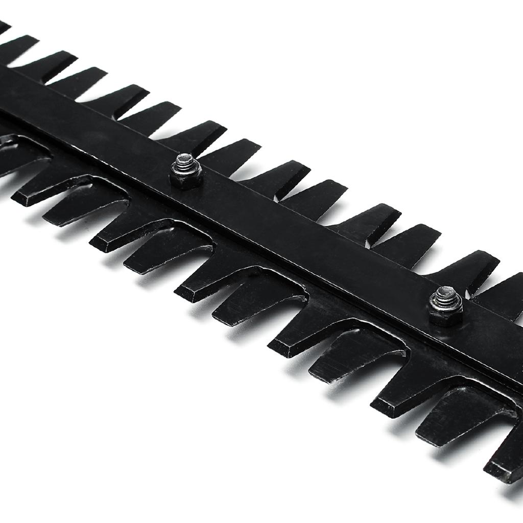 7/9 Teeth Universal Pole Hedge 17" Trimmer Attachment Expand Double Sided Blades New
