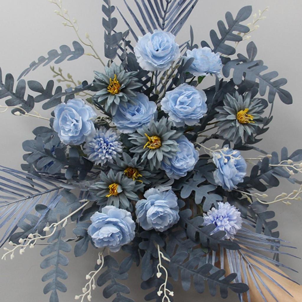 Silk Hanging Flower Garland for Wedding Aisle, T-Stage, or Ceiling Decor