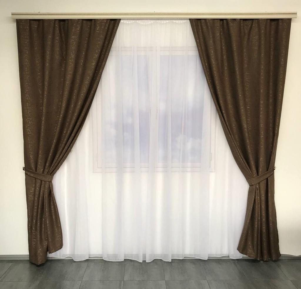 Luxuriöse Verdunkelungsvorhänge für Wohnzimmer, Schlafzimmer, modische Vorhänge, Kinderzimmer, Küche, Massiv 150 x 270 cm (2 Stück) ALBO