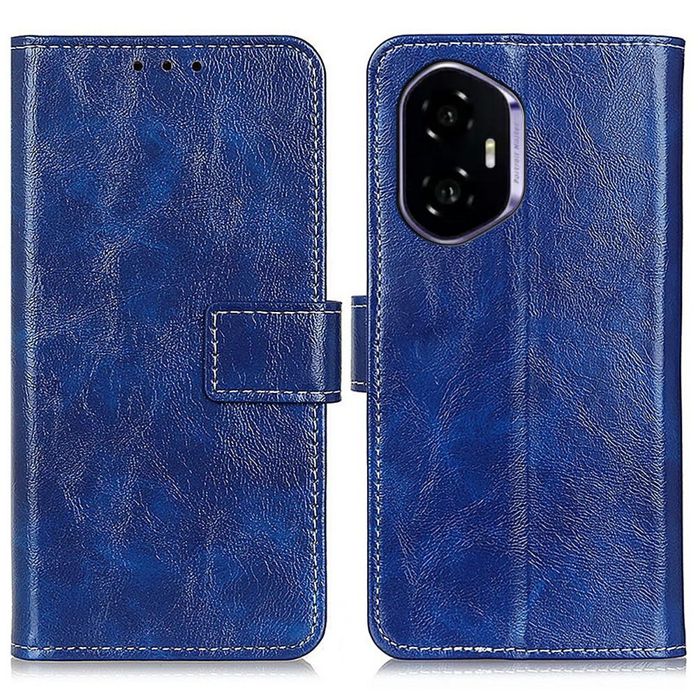 Pro Honor 400 5G (Globální) Pouzdro Peněženka Kožený Kryt na Telefon Textura Crazy Horse