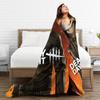 Deads by Daylights Flannel Blankets Video Games Awesome Throw Blankets for Home Hotel Sofa 150*125cm Bedspread,