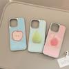 Fruit Suitable for Apple 15pro Max Mobile Phone Case Iphone16 Drop Glue13 Electroplating14 Niche 12 Huawei