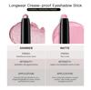 Lakerain Eyeshadow Stick Shimmer and Matte Long Lasting Waterproof Highlighter Metallic Glitter Eye Shadow Pencil Cosmetics