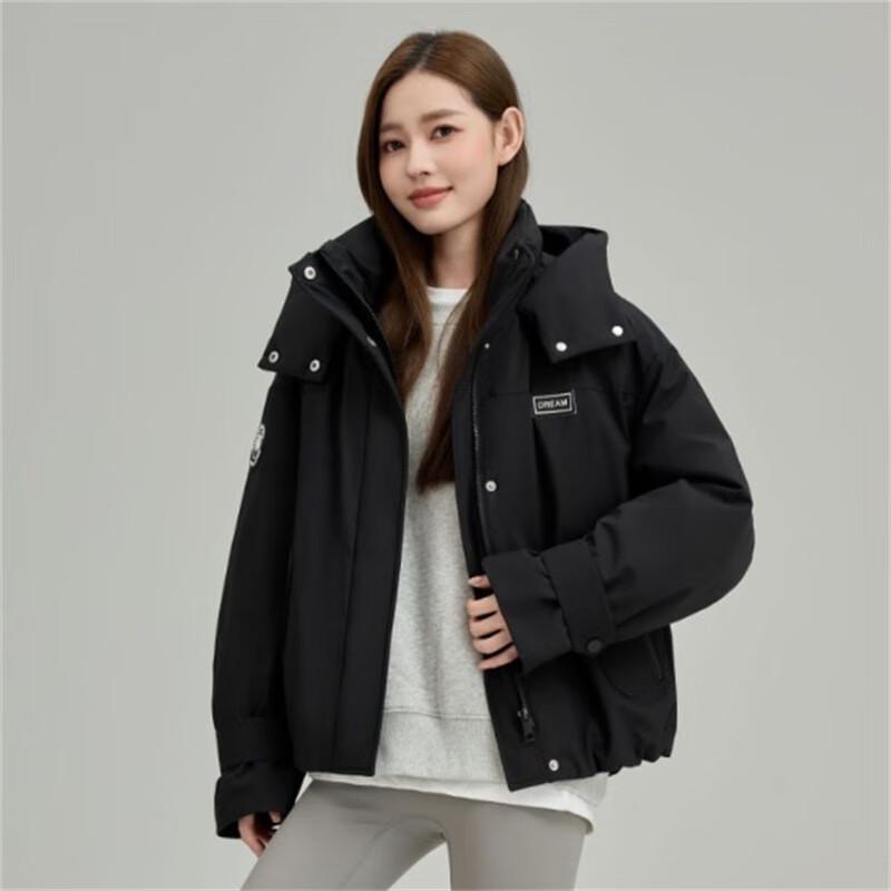 YAYA 2024 Women's Short Hooded Down Jacket