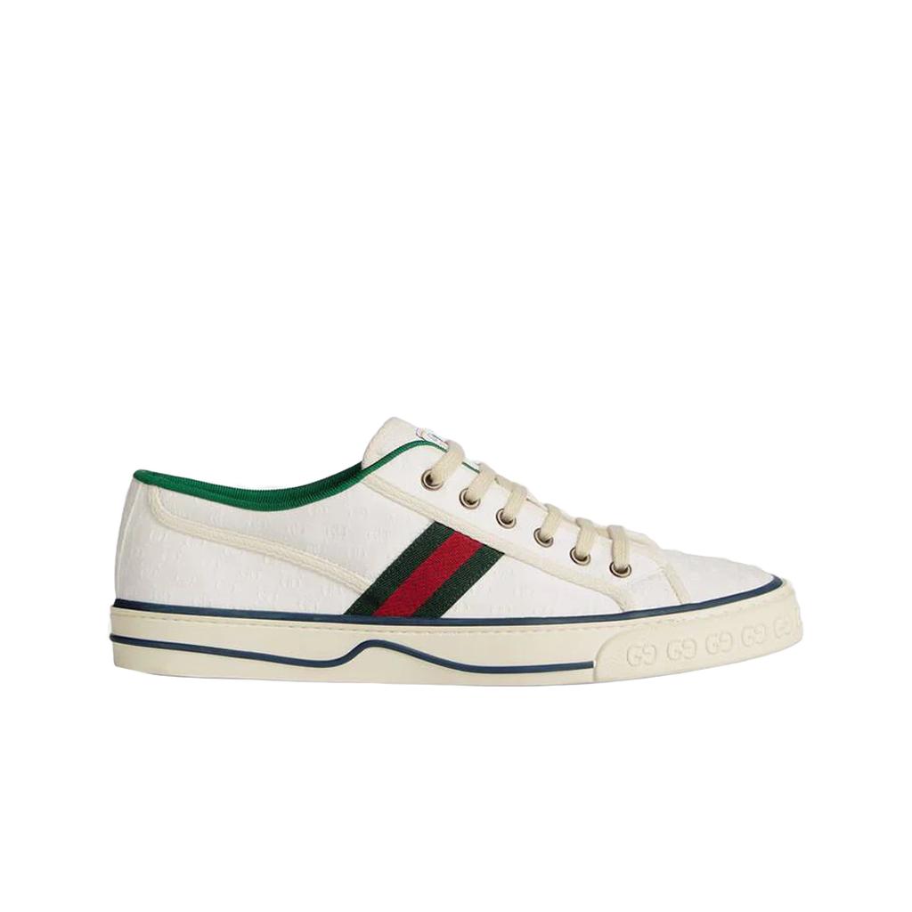 Gucci Tennis 1977 Sneakers Mini Gg Jacquard White