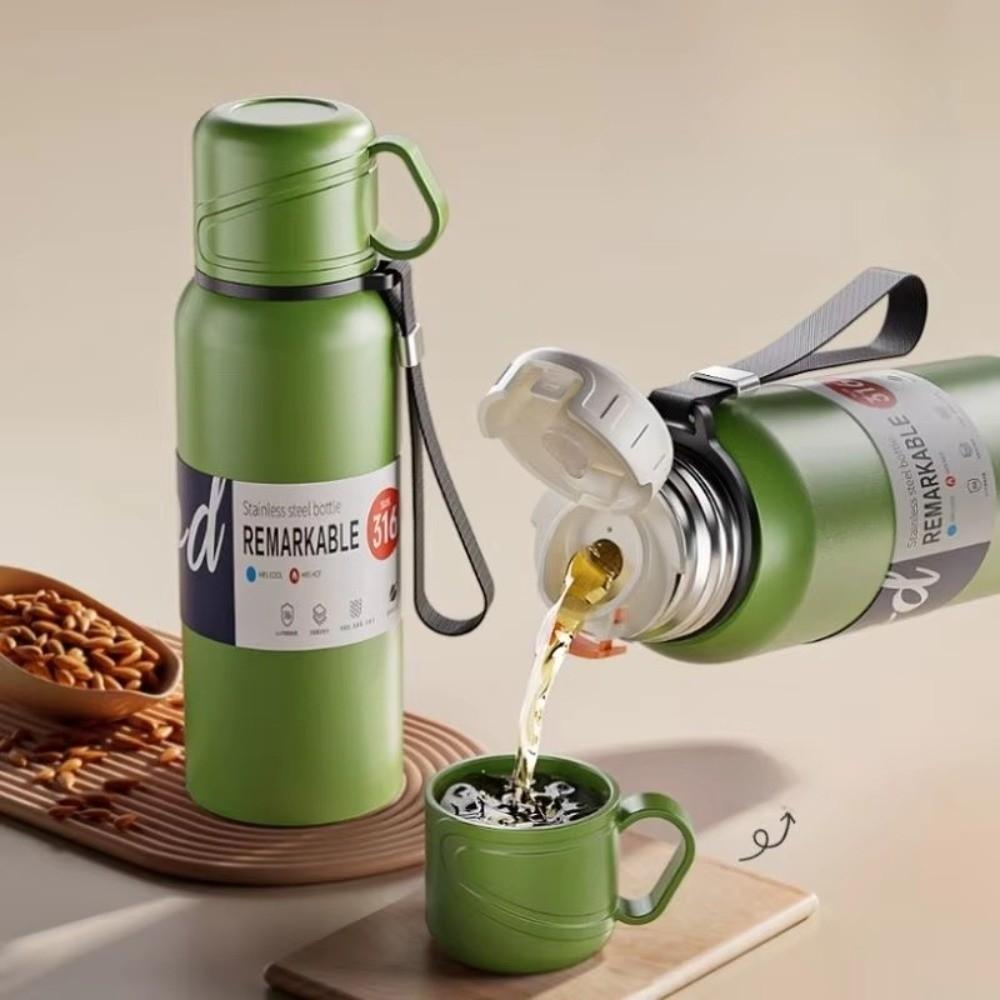 Large Capacity Stainless Steel Thermo Bottle 620ml Water Bottle  Gift Giving