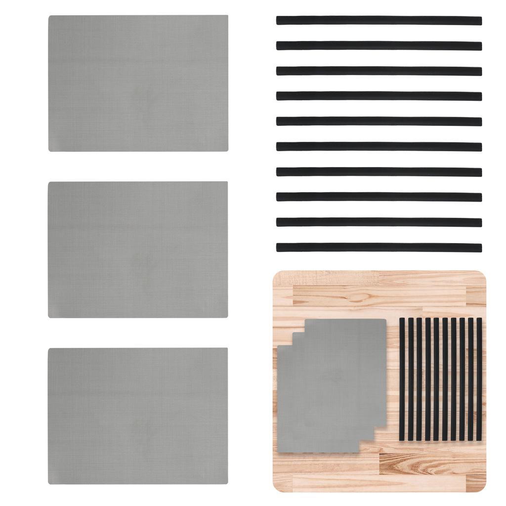 Thermoplastic Repair Kit 10 Plastic Welders with Extra Mesh SuFor PPort