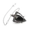 Crystal Pendulum Pendant Necklace Natural Stone Gemstone Charm Women Fashion OL Style Copper Plated Jewelry