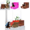 Luxurious Leather Dog Stairs For Small Dogs Perfect For Climbing Onto Sofas And Beds