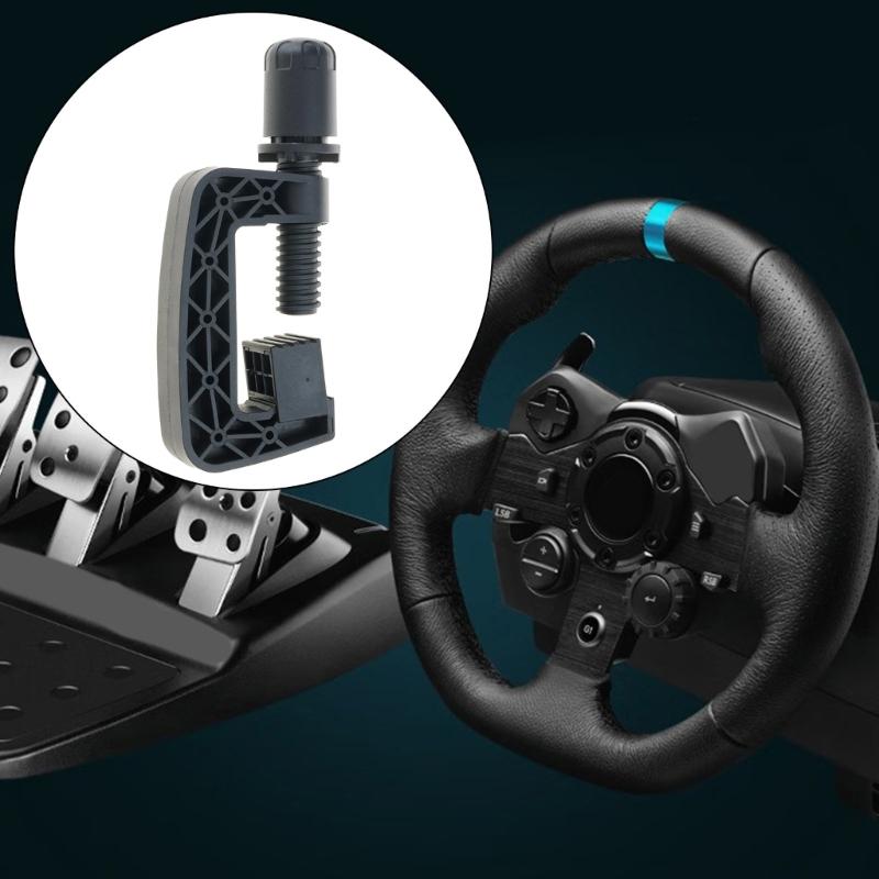 Easy Installation Steering Wheel Fixing Clamp Driving Force Fixed Clamp Clip Screw Bolt for G27 G29 Gaming Accessory