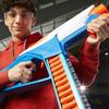 Nerf Infinite 80 N1 Darts Kampfgürtel, der 40 Sportschießen Indoor und Outdoor für Kinder ab 8 Jahren fassen kann und echtes Produkt N-Serie Blaster, N-Serie