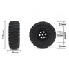 2CPS Upgrade Large Tires for Wltoys 12428/12423 Feiyue 01/02/03/04/05 JJRC Q39 Q40 Car Spare Parts