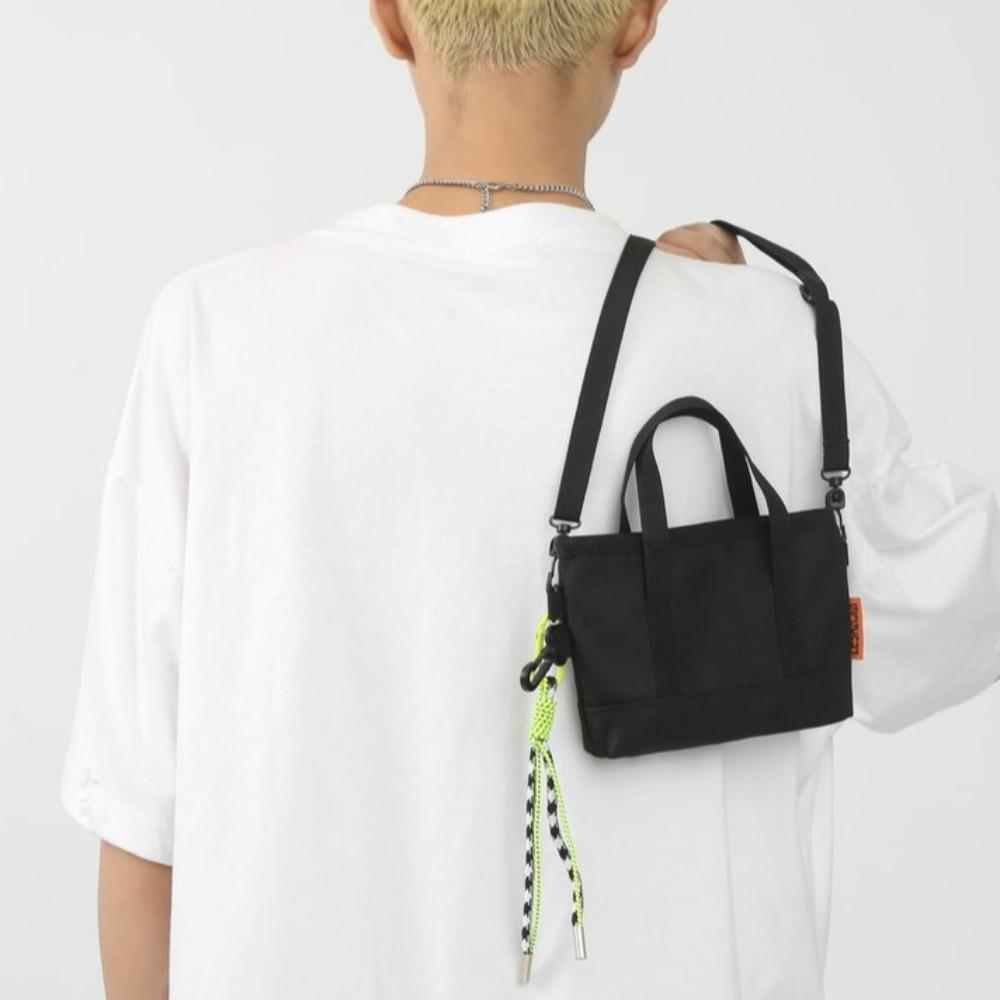 Nylon Men's Crossbody Bag Large Capacity Single Shoulder Bag Mini Mobile Phone Pack  Travel