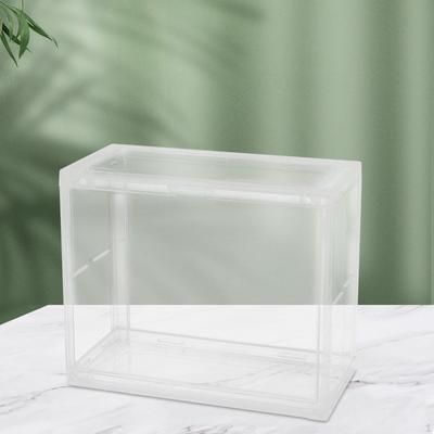Acryl-Ausstellungsregal, Acrylgehäuse, Vitrine für Mini-Spielzeug, Sammlungen