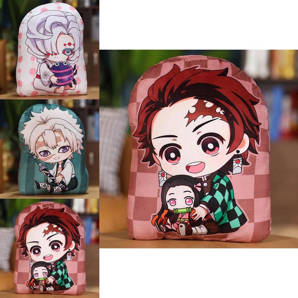 Anime Demon Slayer Kimetsu No Yaiba Plüschkissen Anhänger Stofftier Perfekt für Sammlung und Dekoration