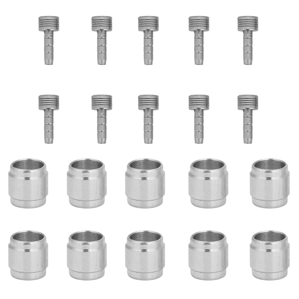 10 Set Hydraulic, Hose Olive Connector Insert Pomoce Dla Niepenosprawnych Disc Brake Parts Components 6 Inch Hair for     Replacement Part