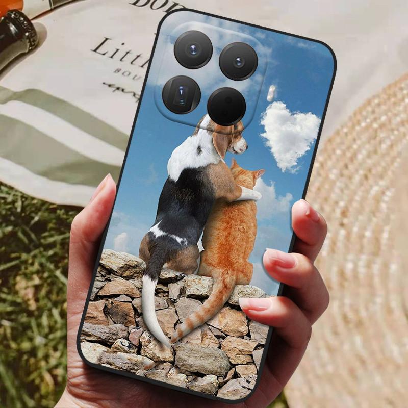 Für Xiaomi 15T Pro Hülle 15TPro Cover Funda Luxus TPU Stoßfest Cartoon Silikon Handyhülle Für Xiaomi 15T Pro Coque 6.83"