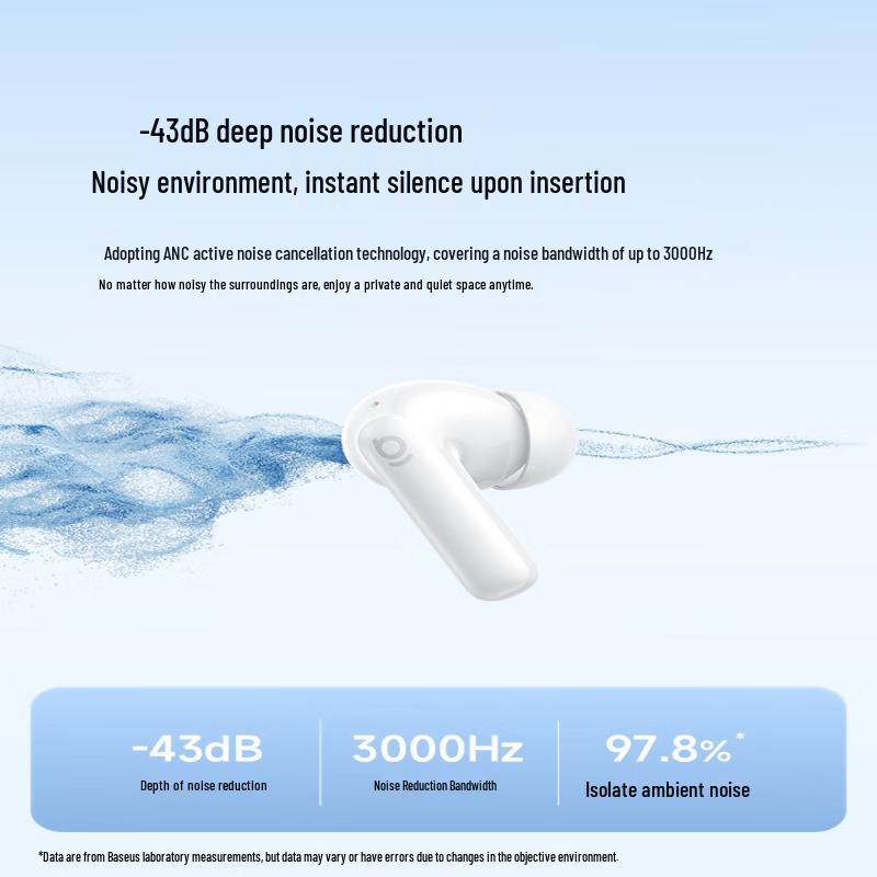 Baseus BP1NC Deep Noise Cancelling True Wireless Earbuds