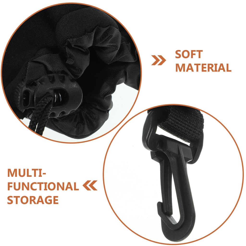 Camera Lens Protective Bag Shockproof Portable Camera Lens Case Travel Storage Pouch Impact Resistant Water Sand Dust Proof