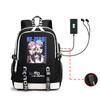 A Different World Life From Scratch Peripheral Printing School Bag Outdoor Usb Headphones Backpack