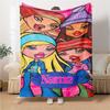 Custom Name Starlit Fashion Journey blanket for Couch & Bed, Plush Cozy Fuzzy Blanket Super Soft & Warm Blankets for Fall and Winter. 0908149